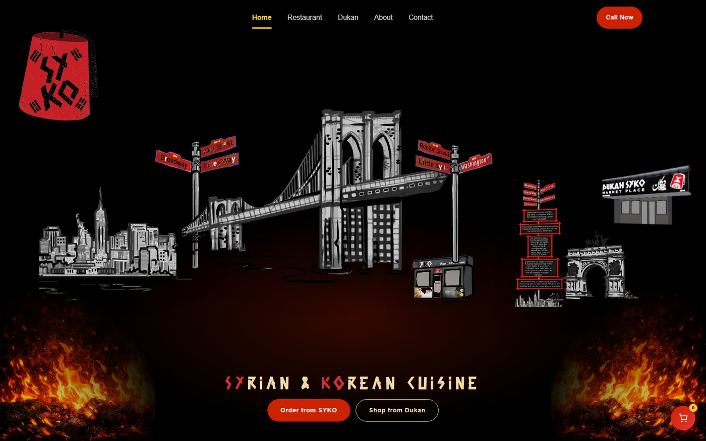 SYKO & Dukan SYKO — website by Ascendra