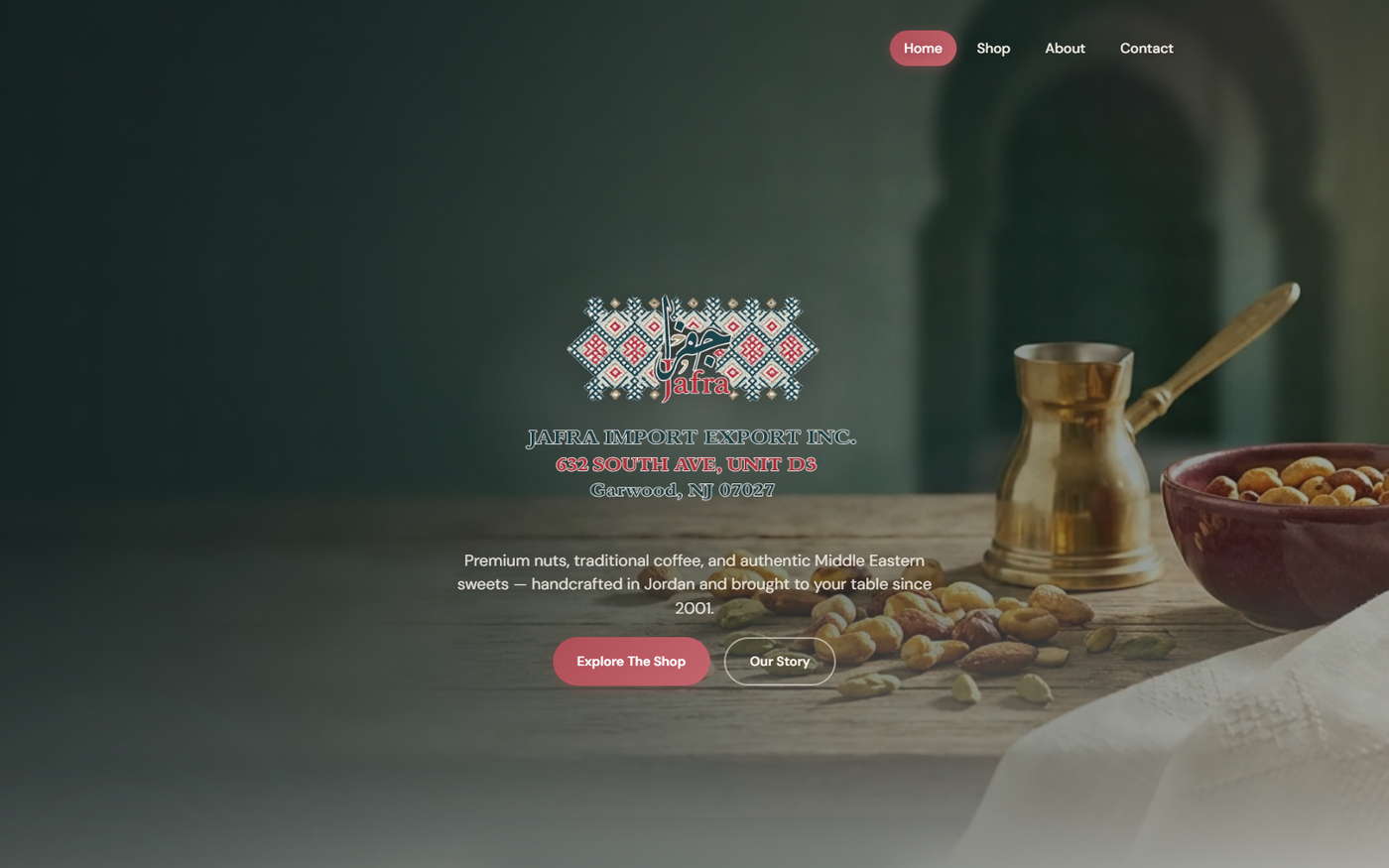 Jafra Market — website by Ascendra